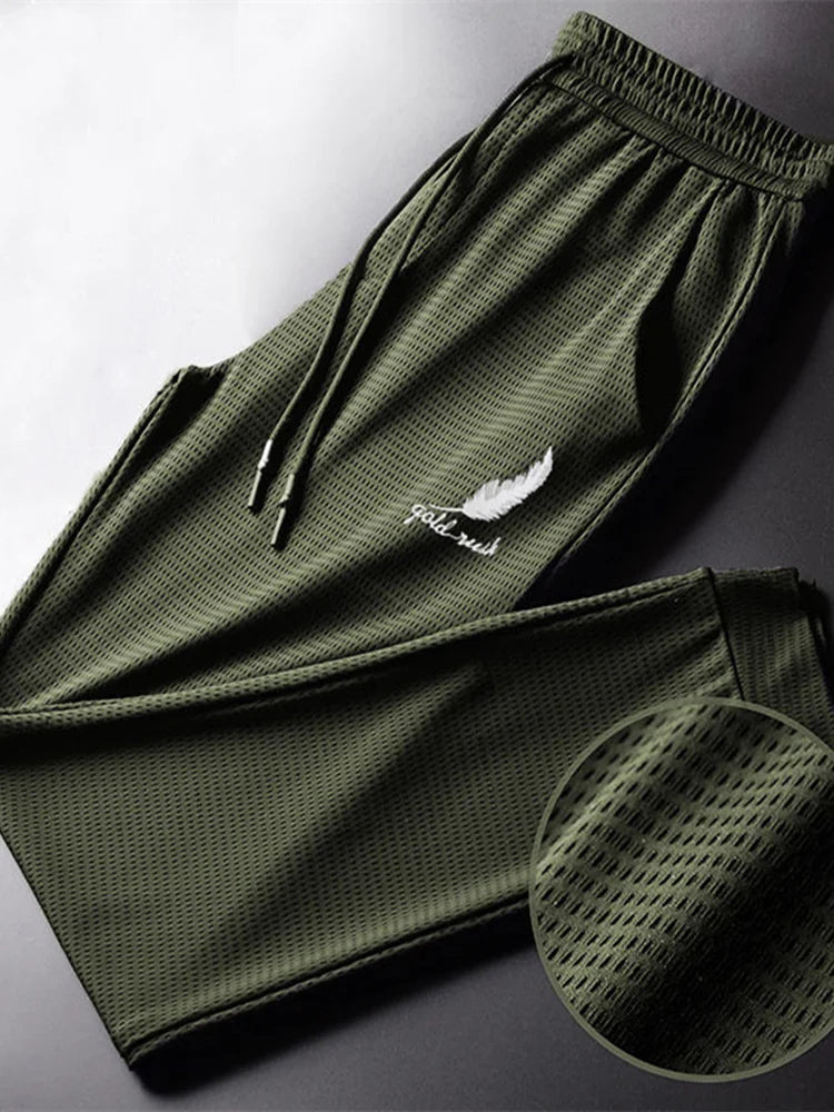 Pantalon Sport Homme Séchage Rapide Léger Respirant Randonnée Jogging Running Gym Fitness Bas Resserre Athlétique Fashion – Pantalon Sportswear Performance | Mode Homme Sport Premium