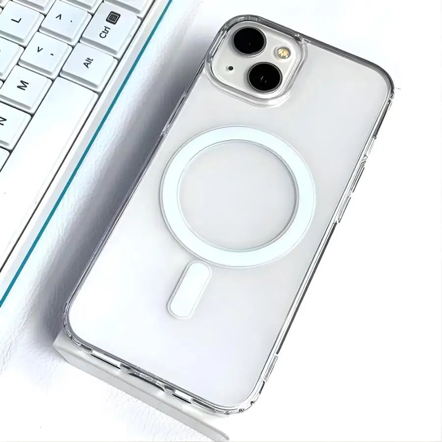 Phone Case: Compatible with 14, 13, 12, 11, 14, 13, 12 Mini, XS Max, XR, X, XS, 7, 8 Plus. Transparent Luxury Cover with