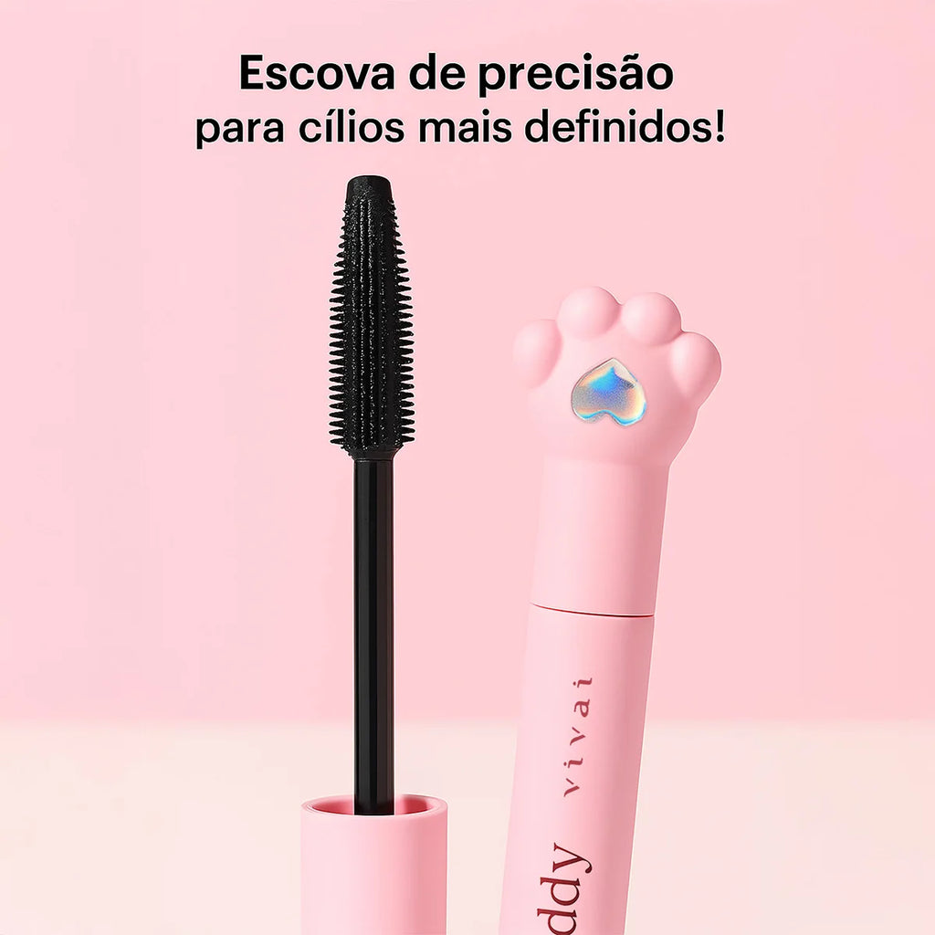 Vivai Pink Duck Teddy Mascara Cils – Volume & Allongement | Maquillage Yeux Longue Tenue