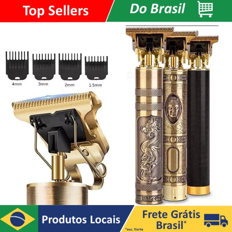 Tondeuse Cheveux & Barbe Sans Fil Professionnelle – Coupe Précise Homme