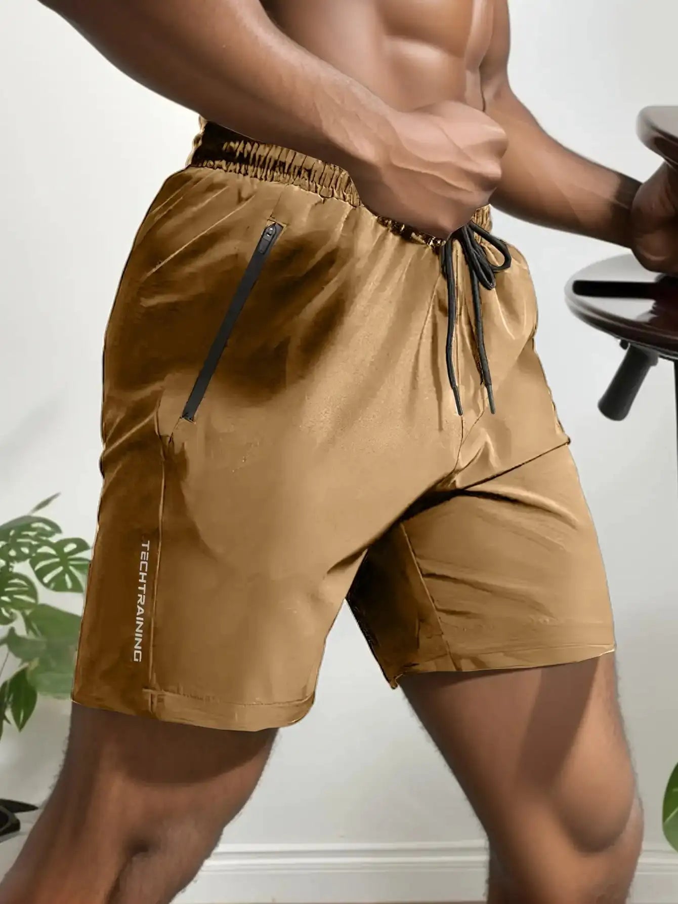 Short Homme 5-en-1 Multifonction Sport Natation Fitness Séchage Rapide Respirant Poches Zippées Cordon Ajustable Été Outdoor Plage Loisir – Short Premium Multifonction Sport | Mode Homme Sport Premium
