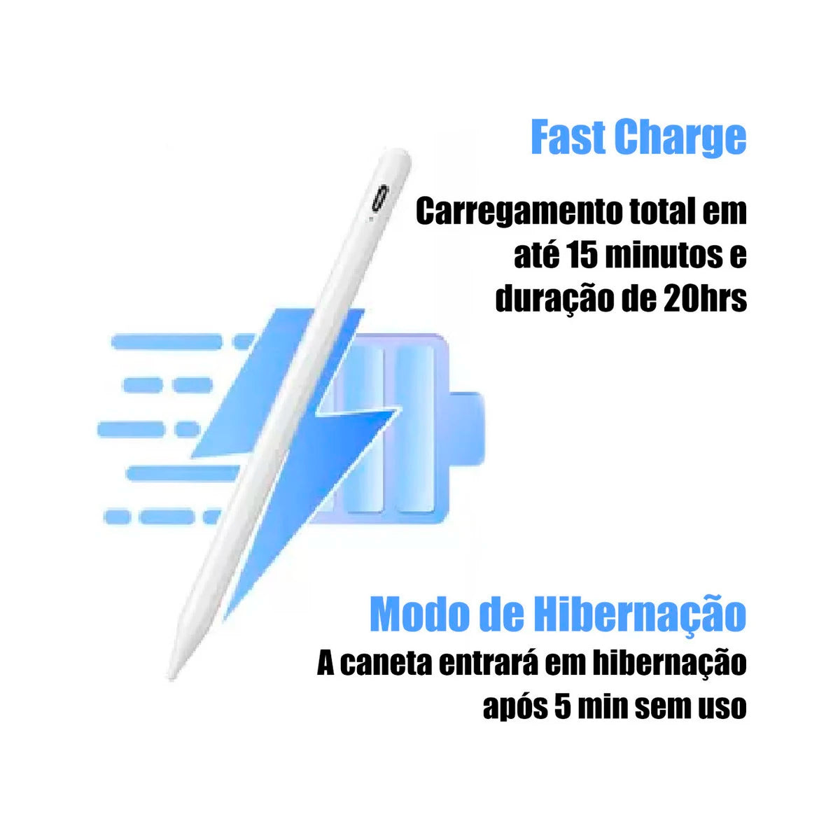 Stylet Tactile CT19B Rechargeable USB – Compatible Android & iOS | Tablette & Écran Tactile