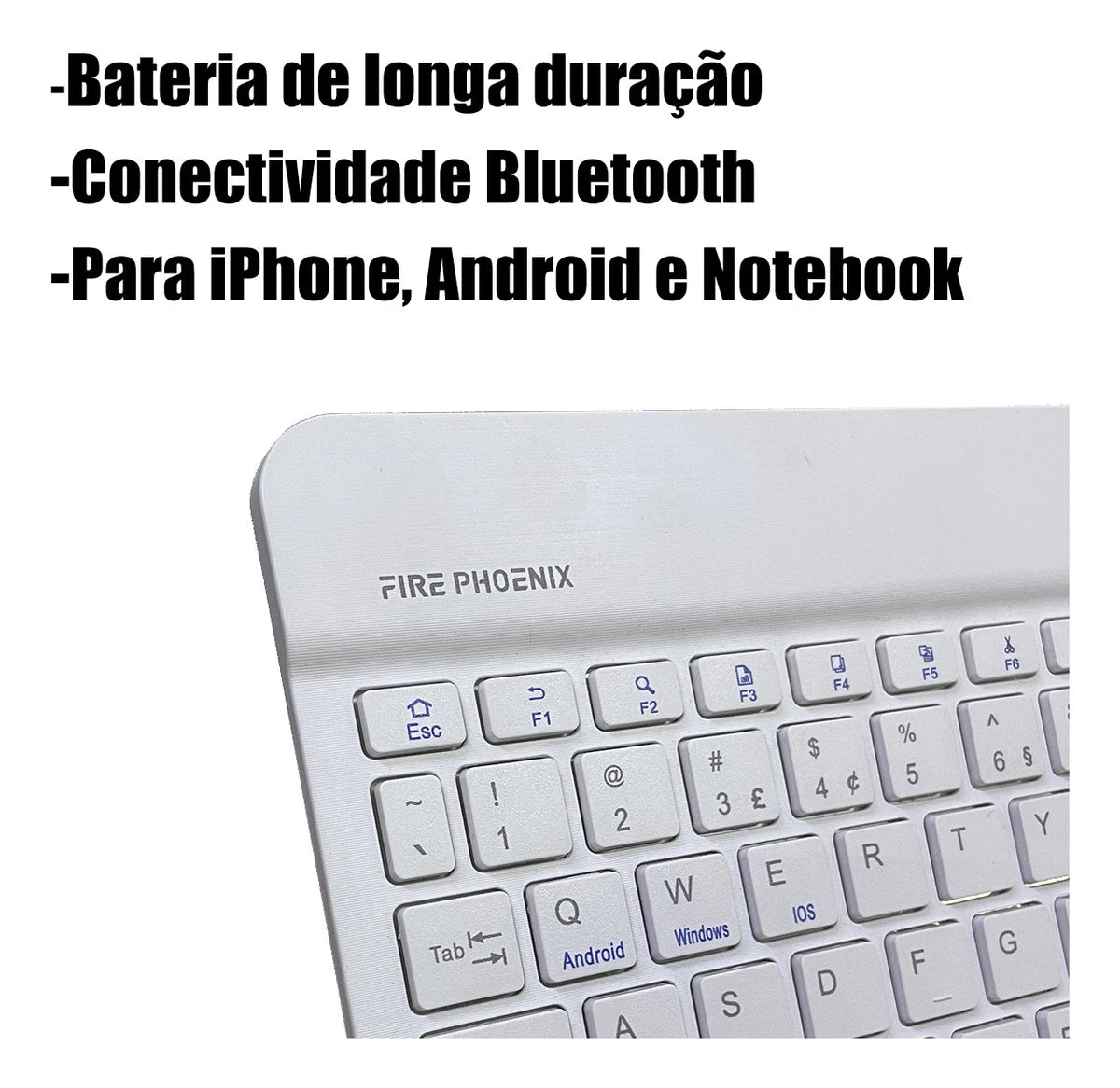 Clavier Bluetooth BK-8088 – Kit Sans Fil pour Tablette & Ordinateur Portable | Compact et Portable