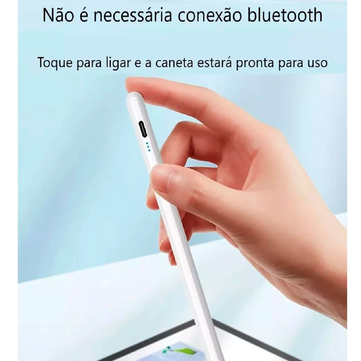 Stylet Tactile CT19B Rechargeable USB – Compatible Android & iOS | Tablette & Écran Tactile