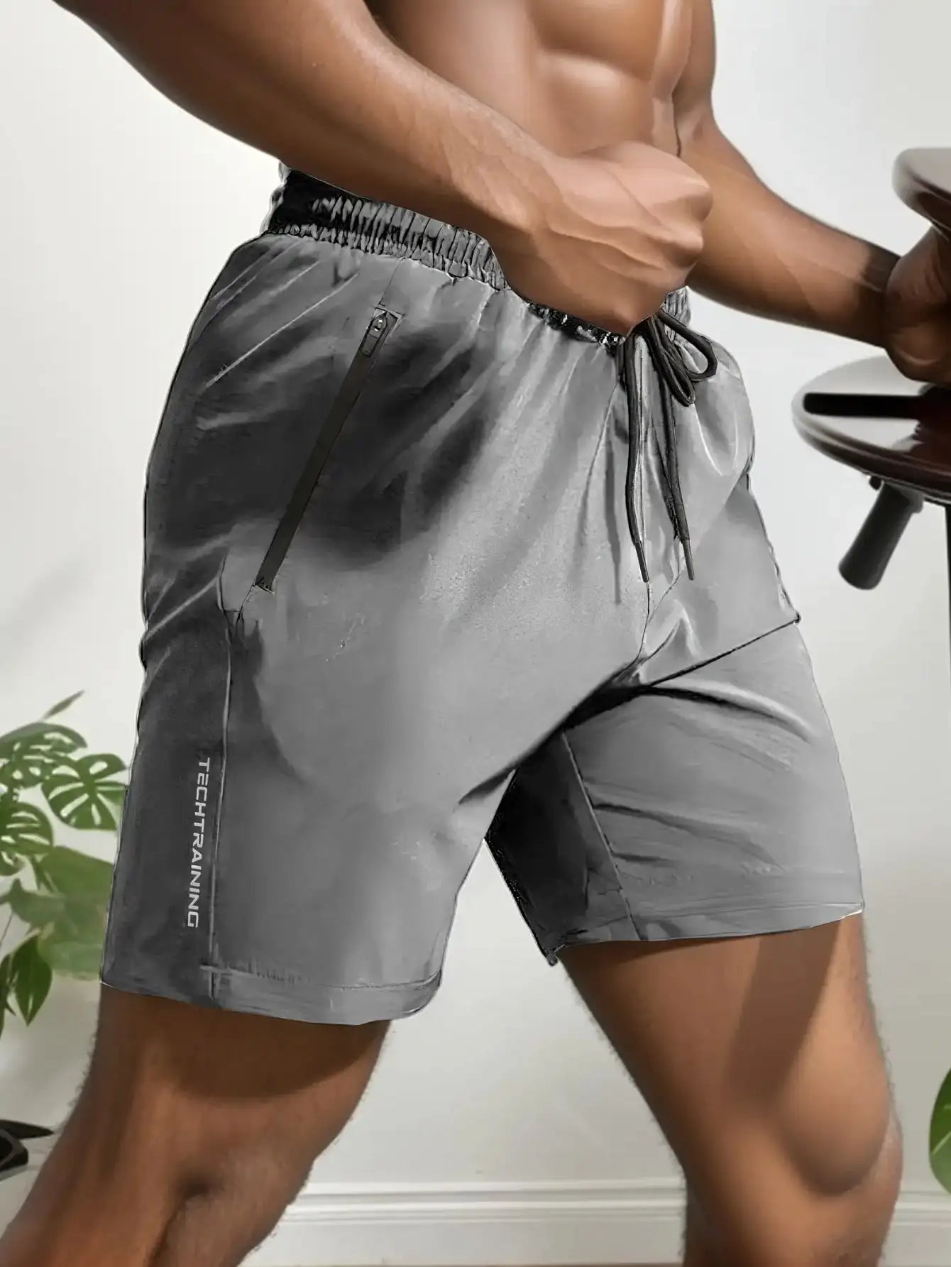 Short Homme 5-en-1 Multifonction Sport Natation Fitness Séchage Rapide Respirant Poches Zippées Cordon Ajustable Été Outdoor Plage Loisir – Short Premium Multifonction Sport | Mode Homme Sport Premium