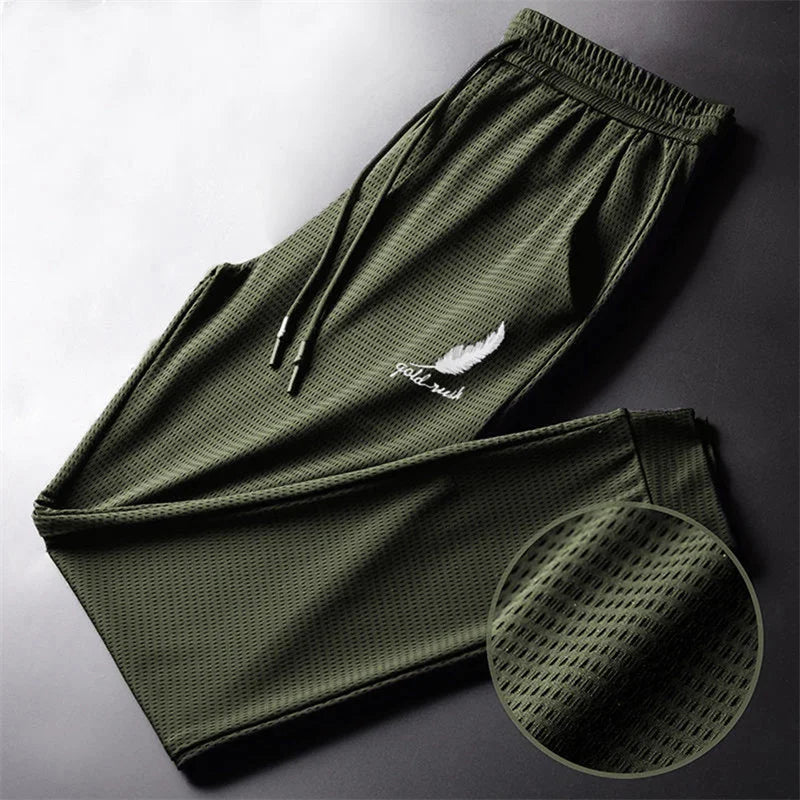 Pantalon Sport Homme Séchage Rapide Léger Respirant Randonnée Jogging Running Gym Fitness Bas Resserre Athlétique Fashion – Pantalon Sportswear Performance | Mode Homme Sport Premium