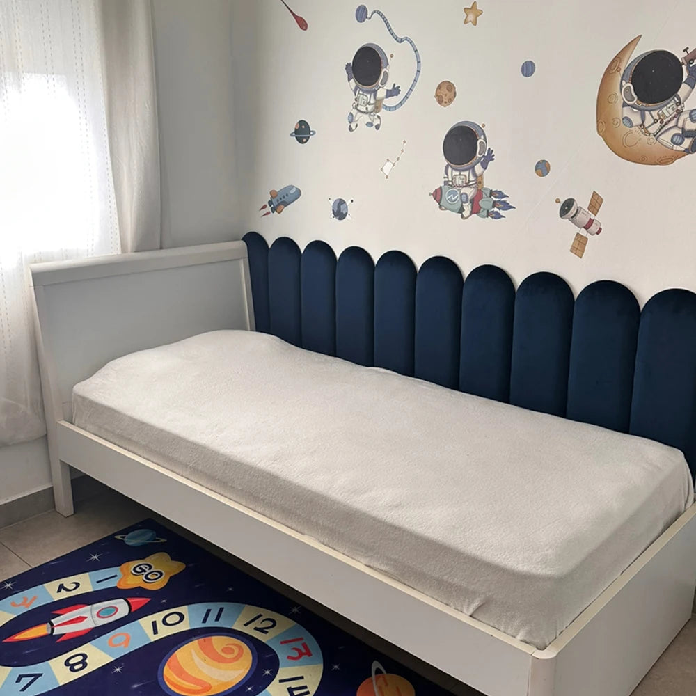 Tête de Lit Adhésive Nuage Décorative – Lit Simple & Double | Décoration Chambre Couple