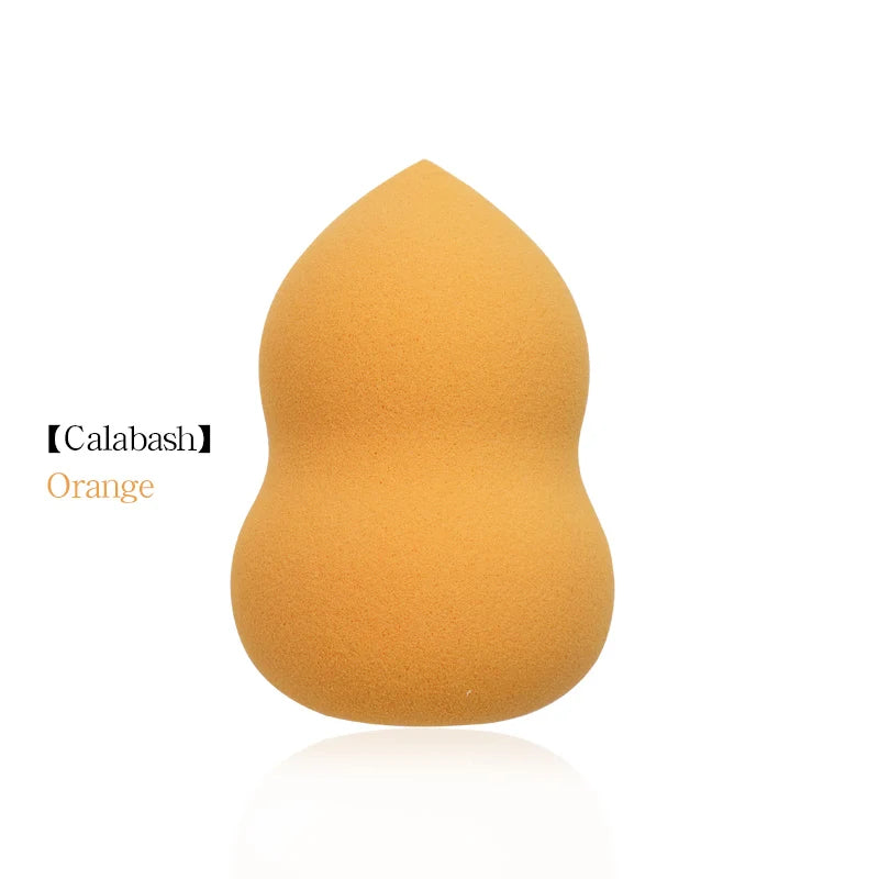 Éponge Maquillage Forme Calebasse – Puff Fond de Teint & Correcteur Doux | Applicateur Cosmétique Mixte
