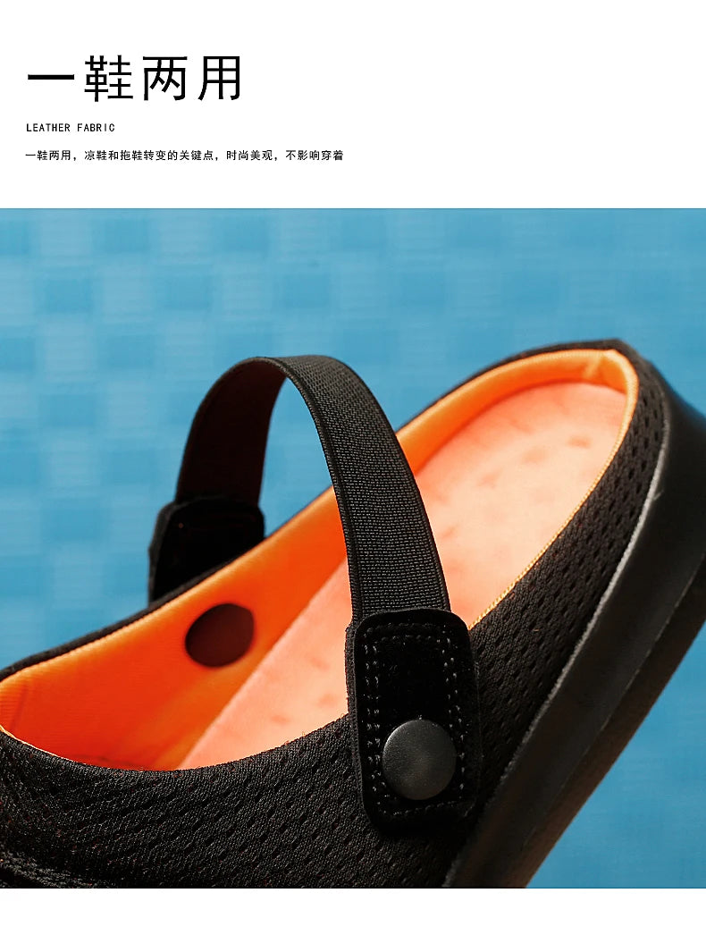 Sandales Mesh Respirantes Slip-on Homme Plage – Légères Fashion Été Casual