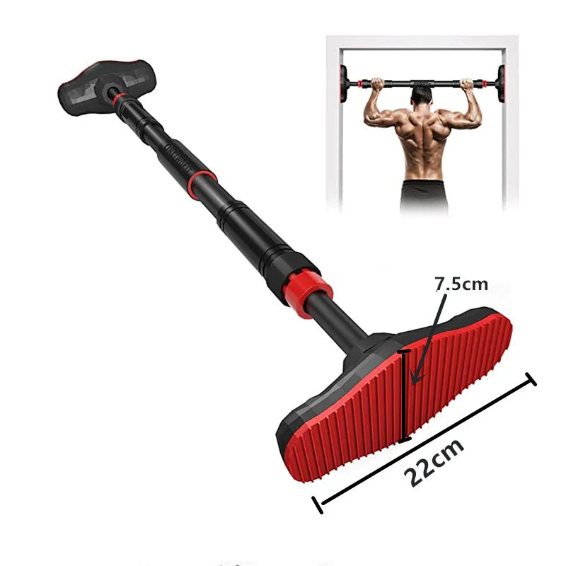 Barre de Traction Porte Réglable Acier – Pull-Up, Abdos & Musculation à Domicile | Sans Perçage | Fitness Home Gym