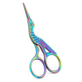 Ciseaux Sourcils & Cils Maquillage Inox – Coupe-Poils Visage & Cuticules Manucure | Outil Beauté Multifonction