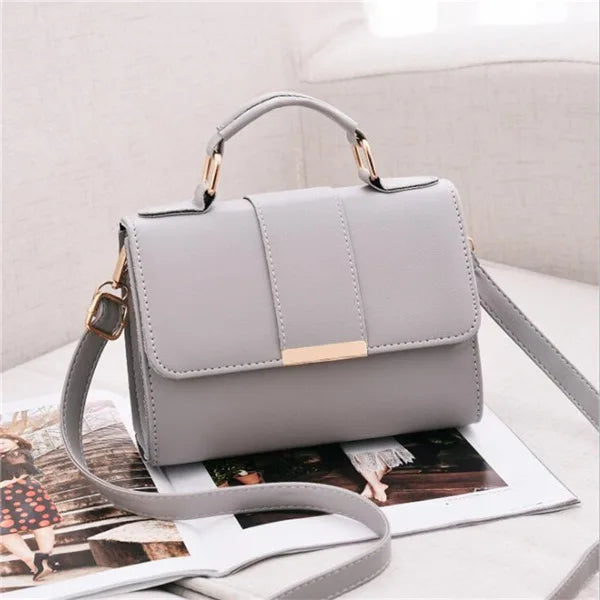Sac À Main Femme Retro Cuir PU – Pochette Rabat Bandoulière Messenger Vintage Chic