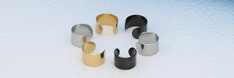 Ohrclip Herren Edelstahl Ohne Piercing