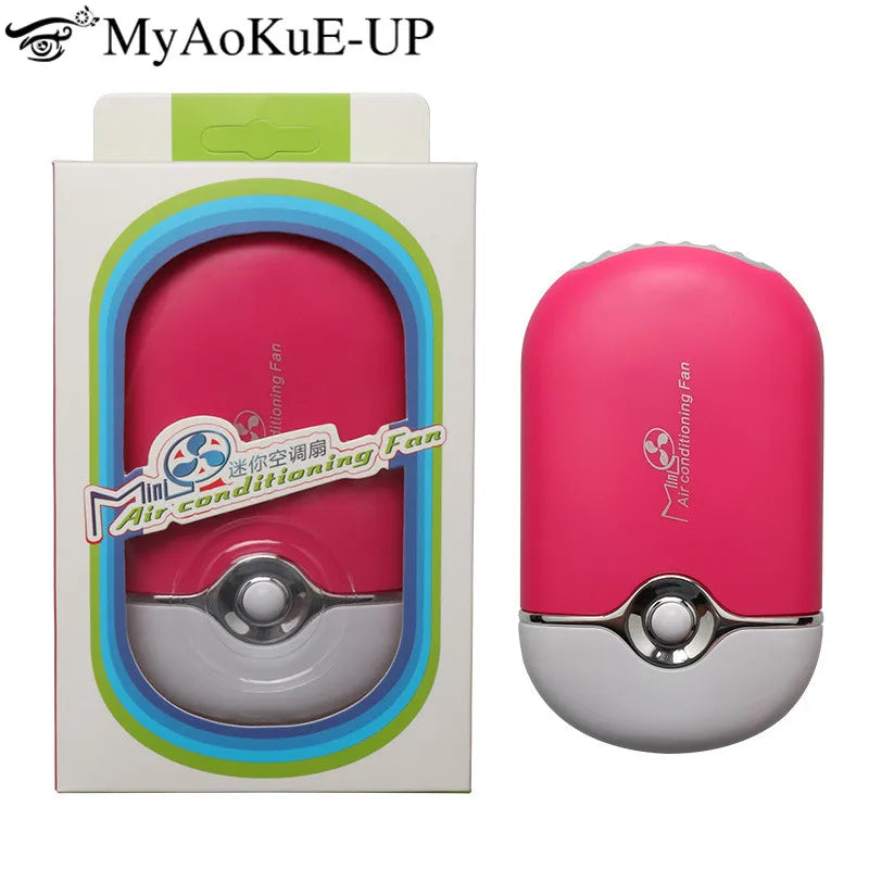 Ventilateur USB Séchage Rapide Cils – Mini Souffleur Extension & Pose Cils | Charge USB