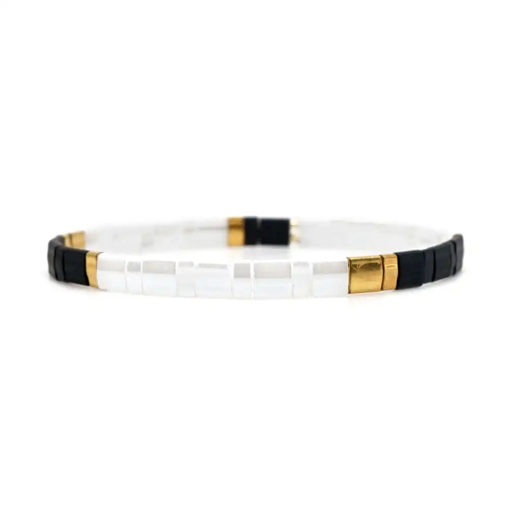 Go2boho Bracelet Miyuki Tila Perles Japonaises – Bijou Tendance Unisexe, Cadeau Classique & Original | Homme & Femme