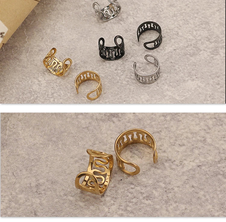 Ohrclip Herren Edelstahl Ohne Piercing