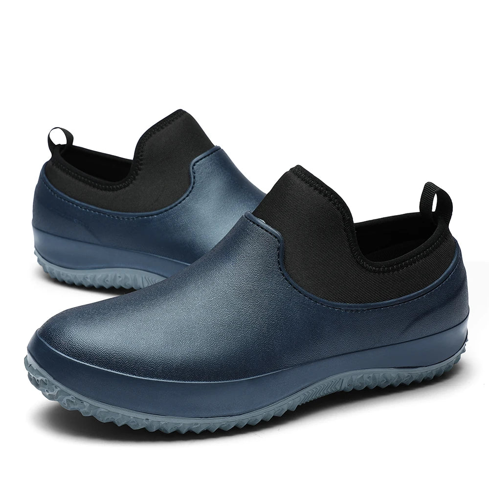 Chaussures Cuisine Chef Waterproof Non-Slip Homme – Travail Respirantes Flat Pluie 2020
