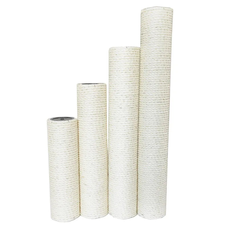 Griffoir Chat Poteau Sisal DIY Arbre à Chat Remplacement Colonne Grattoir – Jouet Chaton Corde Sisal Protège Meubles | Accessoires Chat