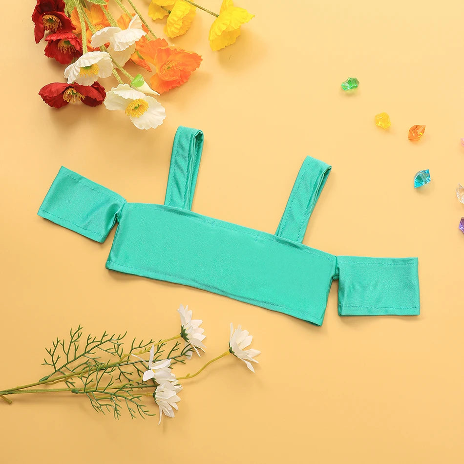 Maillot de Bain Fille Princesse Sirené – Costume Plage Piscine Été Enfant Anna Elsa Raiponce Mirabel