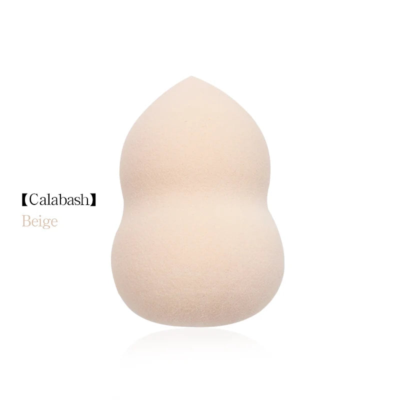 Éponge Maquillage Forme Calebasse – Puff Fond de Teint & Correcteur Doux | Applicateur Cosmétique Mixte