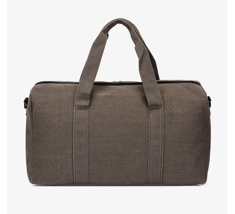 Sac de Voyage Pliable Grande Capacité Canvas Unisexe – Duffel Bag Épaule | Fitness, Gym & Voyage | Portable & Résistant