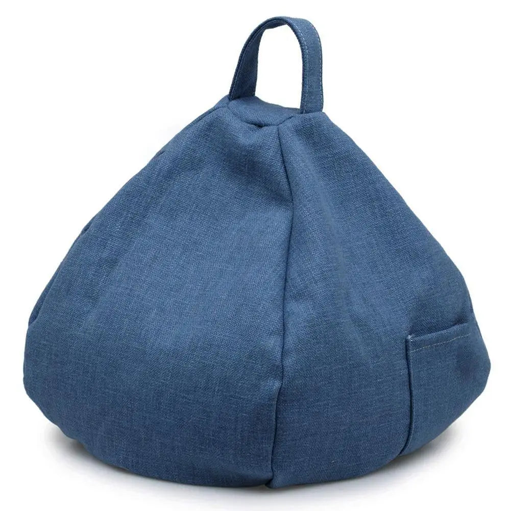 Coussin Bean Bag Multifonction Portable – Support Tablette iPad & iPhone, Lecture, Voiture & Maison | Coussin Imitation Lin