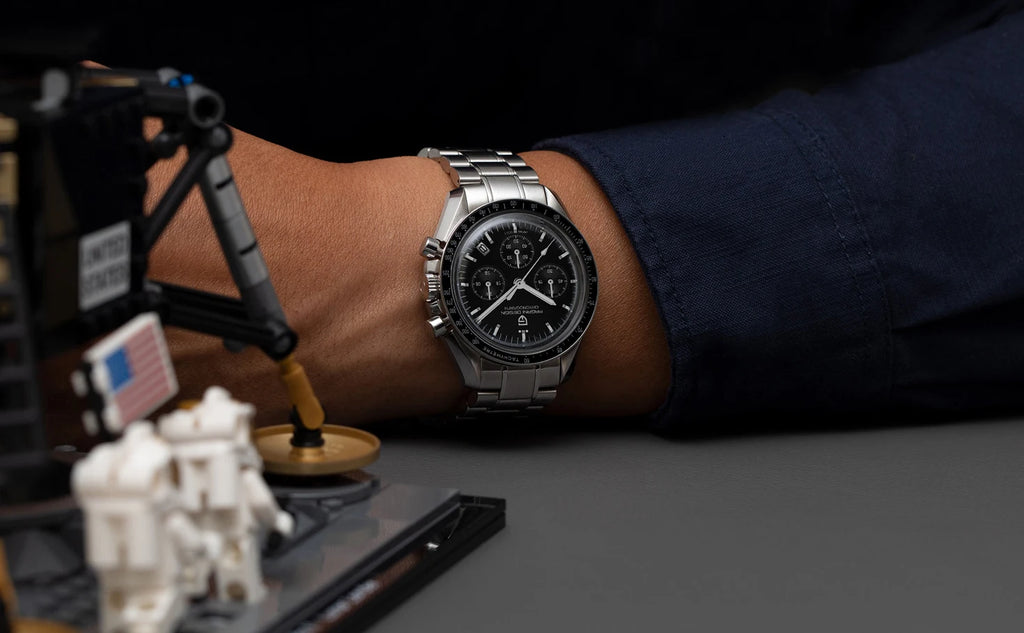 Montre Homme PAGANI DESIGN 2025 Lune Or Argent Quartz – Chronographe Saphir AR Date Auto