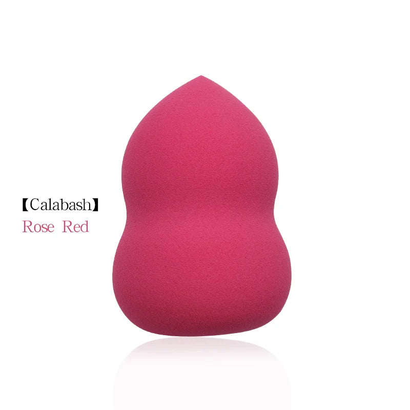 Éponge Maquillage Forme Calebasse – Puff Fond de Teint & Correcteur Doux | Applicateur Cosmétique Mixte