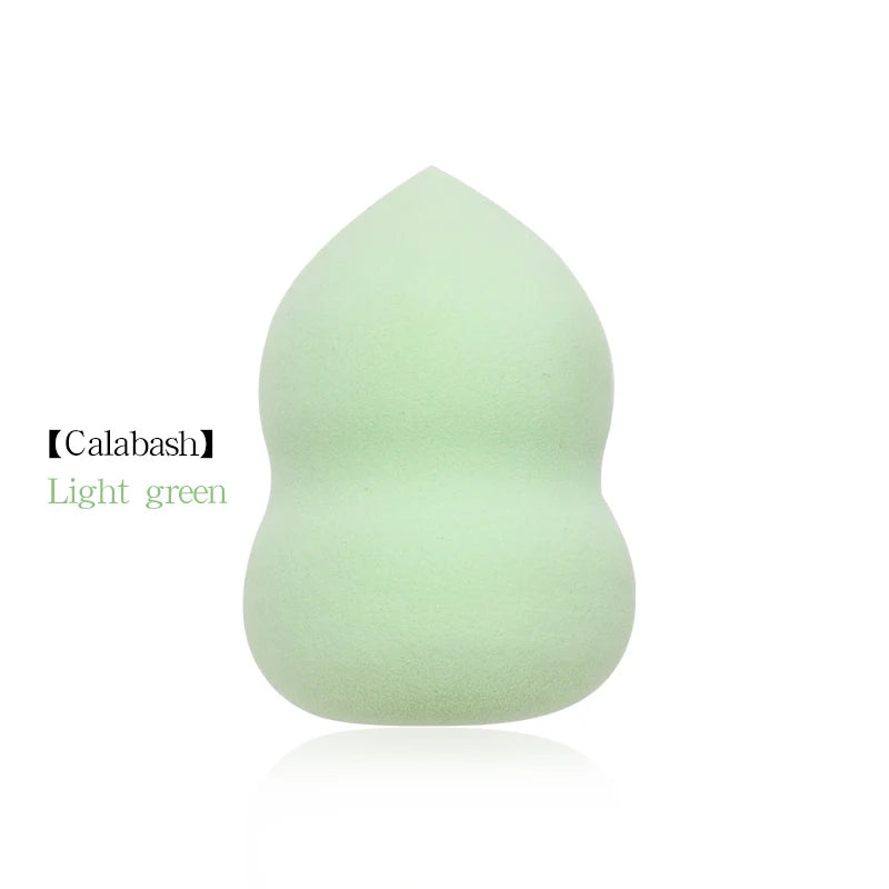 Éponge Maquillage Forme Calebasse – Puff Fond de Teint & Correcteur Doux | Applicateur Cosmétique Mixte