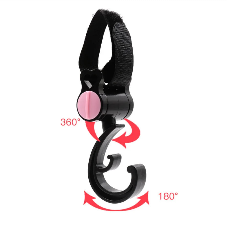 Porte-Gobelet Universel Poussette Bébé – Support Bouteille Café Téléphone Tricycle Fauteuil Roulant