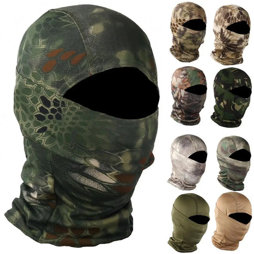Cagoule Tactique Multicam Visage Complet - Airsoft, Chasse & Outdoor
