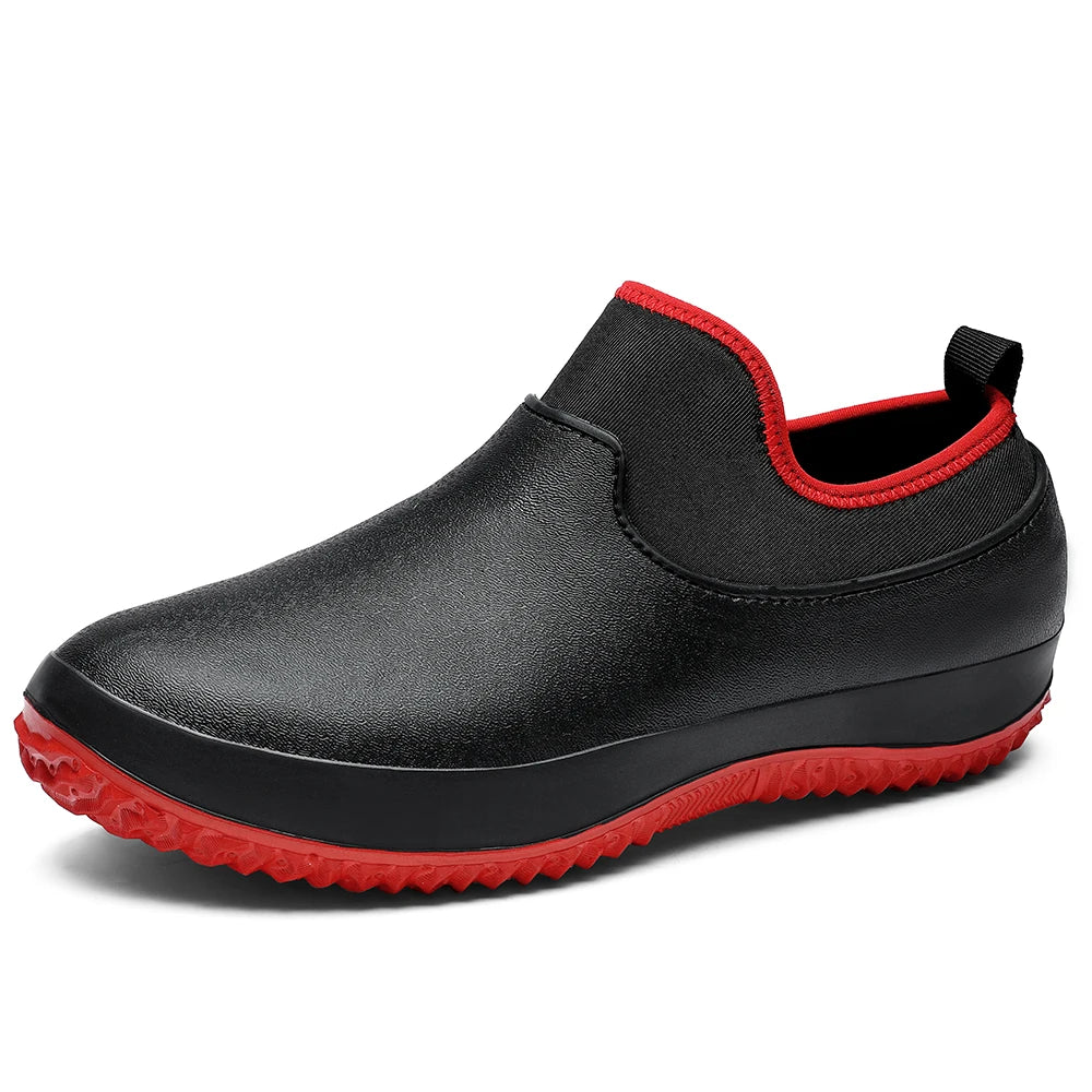 Chaussures Cuisine Chef Waterproof Non-Slip Homme – Travail Respirantes Flat Pluie 2020