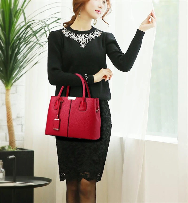 Sac à Main Femme Cuir Luxe – Pochette Bandoulière Élégante Mode Tendance