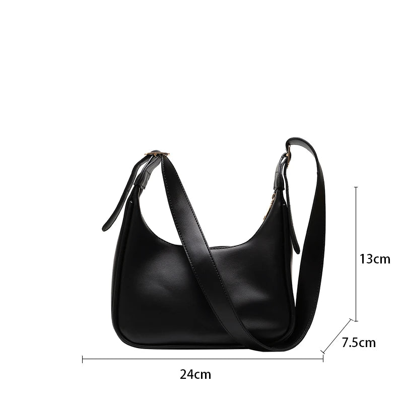 Sac à Main Femme Cuir Luxe – Pochette Bandoulière Élégante Mode Tendance