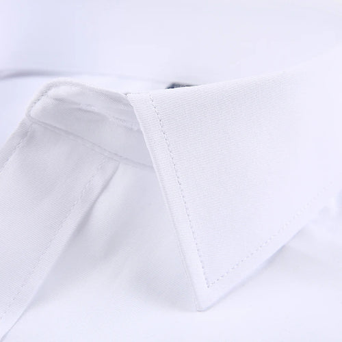 Chemise Homme Classique Manches Longues Coupe Standard Formelle Business Bureau Blanche Simple Élégante Casual – Chemise Dress Shirt Tendance | Mode Homme Premium