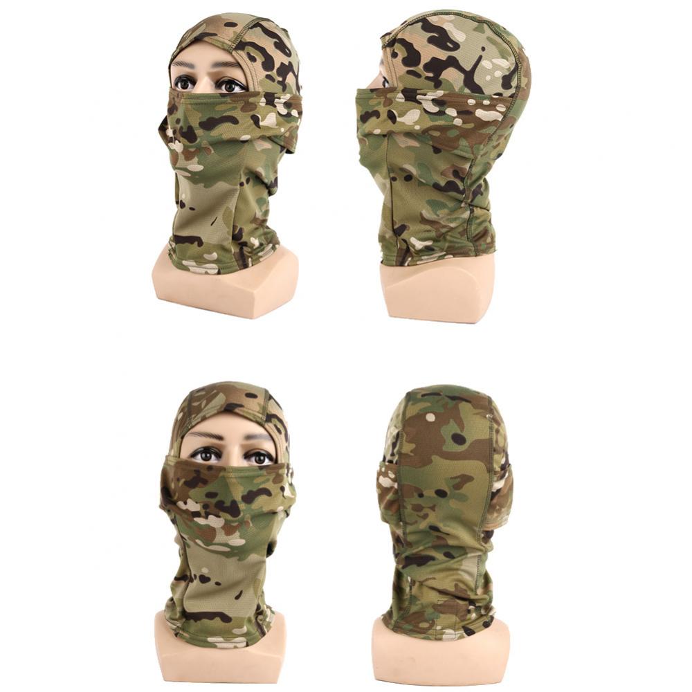 Cagoule Tactique Multicam Visage Complet - Airsoft, Chasse & Outdoor