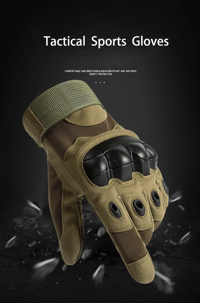Hunting tactical Full Finger Walking for Outdoor Sports, Mountaineering Gloves,Touch Design,Fitness Protection,Motorcycle Gloves