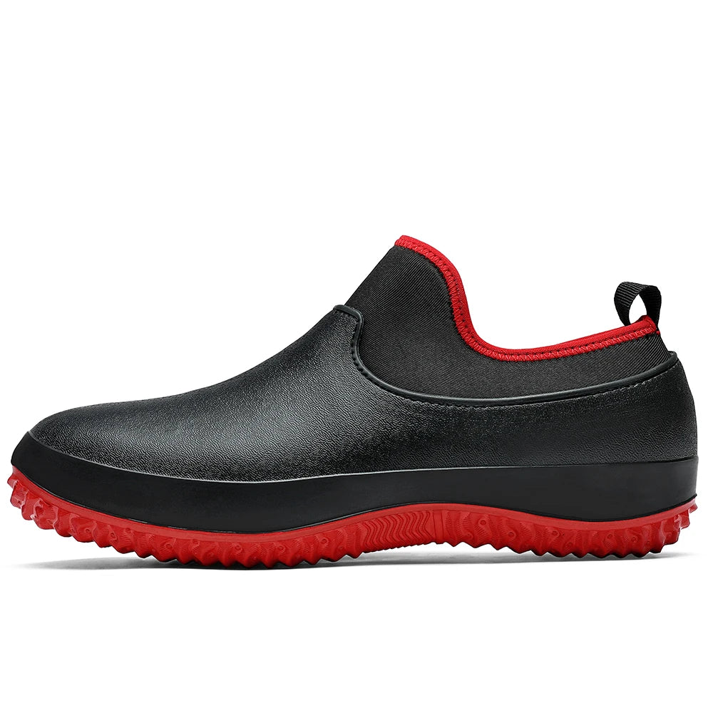 Chaussures Cuisine Chef Waterproof Non-Slip Homme – Travail Respirantes Flat Pluie 2020