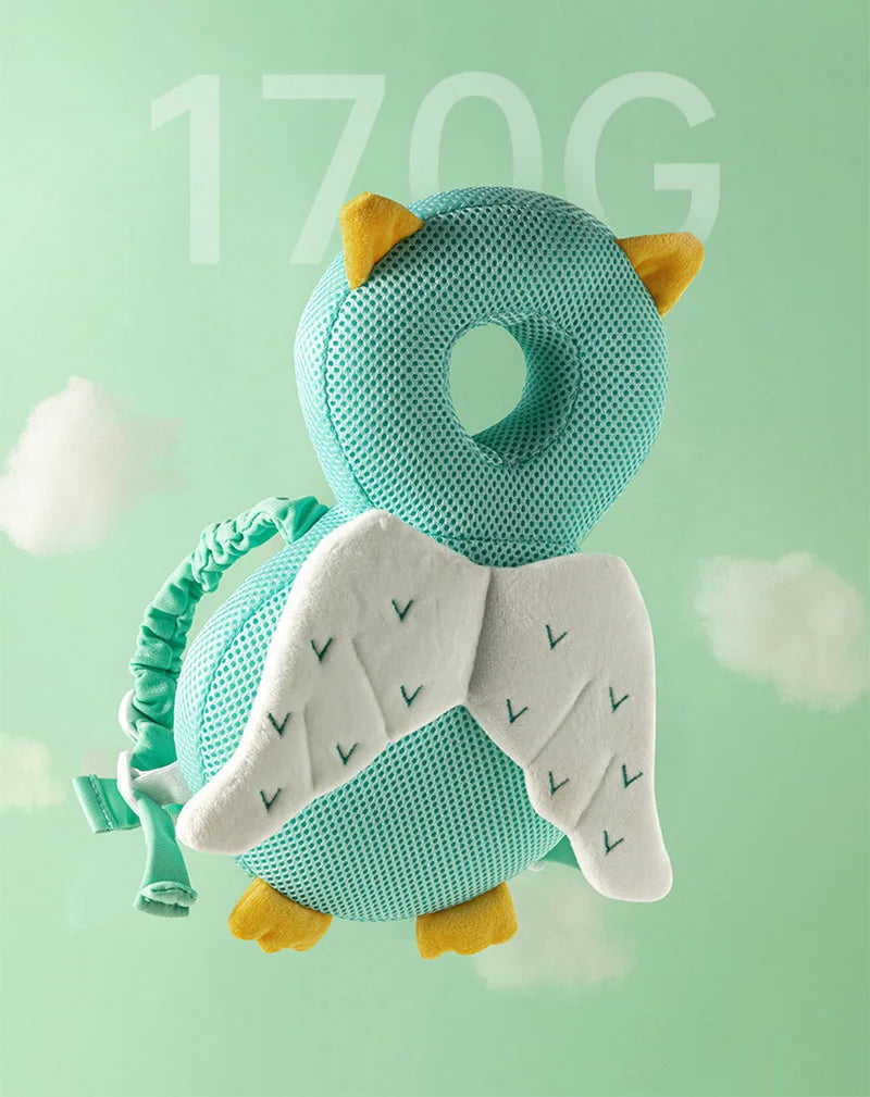 Sac à Dos Coussin Protège-Tête Bébé – Protection Chutes Enfant 1-3 Ans Cartoon Doux