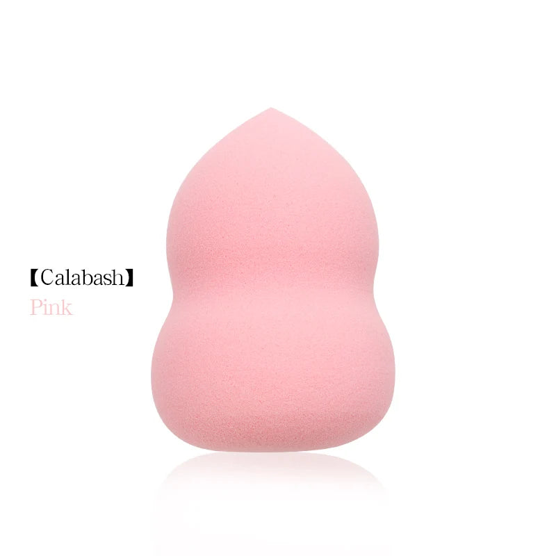Éponge Maquillage Forme Calebasse – Puff Fond de Teint & Correcteur Doux | Applicateur Cosmétique Mixte