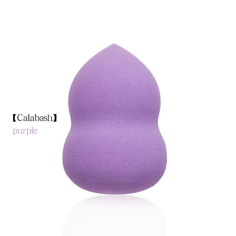 Éponge Maquillage Forme Calebasse – Puff Fond de Teint & Correcteur Doux | Applicateur Cosmétique Mixte