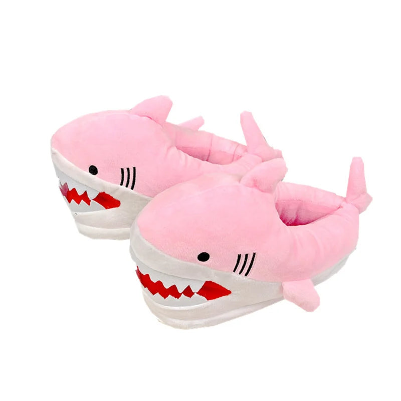 Chaussons Requin Shark Unisexe – Pantoufles Créatives Intérieur Hiver Printemps Fourrure