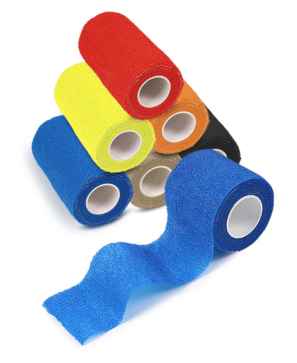 Bande Kinesiology Sport Auto-Adhésive 4.5M Colorful – Maintien Genou, Cheville & Doigts | Fitness, Running & Récupération