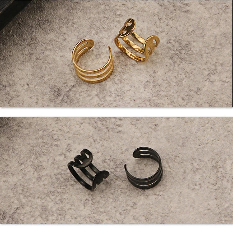 Ohrclip Herren Edelstahl Ohne Piercing