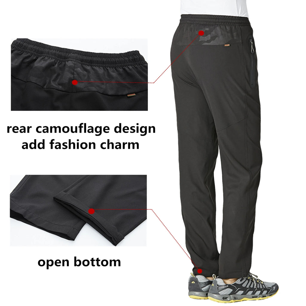 Pantalon Outdoor Homme Séchage Rapide Straight Running Randonnée Élastique Léger Yoga Fitness Jogger Performant Confortable Intemporel – Pantalon Outdoor Premium Séchage Rapide Randonnée | Mode Homme Outdoor Sport Premium