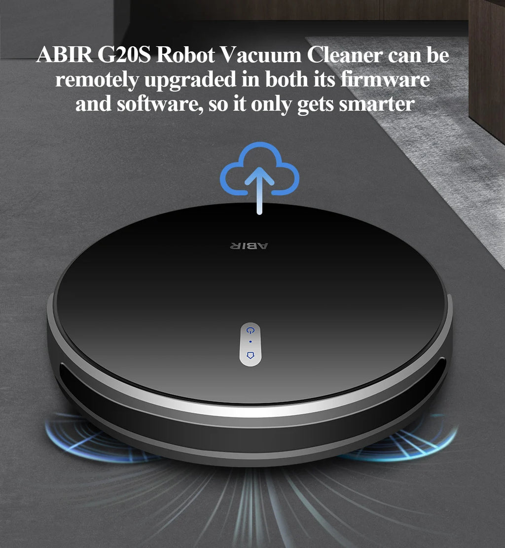 Robot Aspirateur Laveur G20S – 6000Pa, Navigation Carte WiFi App, Réservoir Électrique, Aspiration Balayage & Lavage 3 en 1