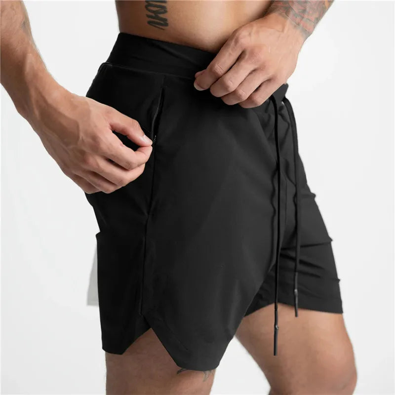 Short Sport Homme Multi-Poches Séchage Rapide – Running, Jogging & Gym Été | Léger & Respirant | Fitness & Musculation