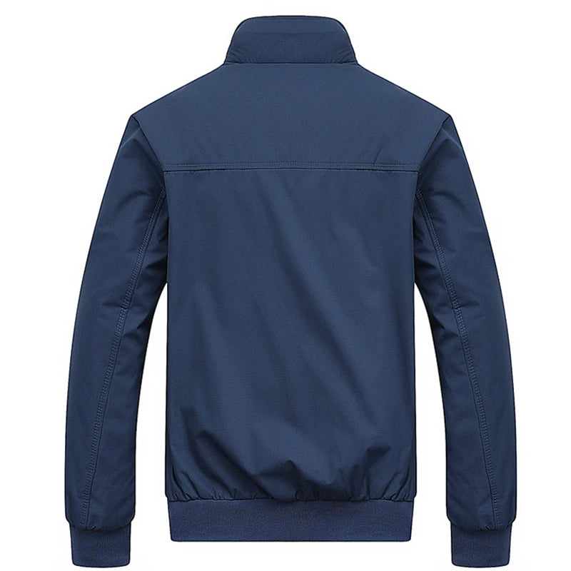 Herren Bomberjacke Slim Casual Uni Mode Frühling Herbst Große Größen M bis 8XL – Elegante Trendige Baseballjacke | Premium Herrenmode
