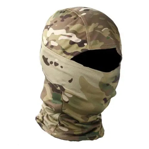 Cagoule Tactique Multicam Visage Complet - Airsoft, Chasse & Outdoor