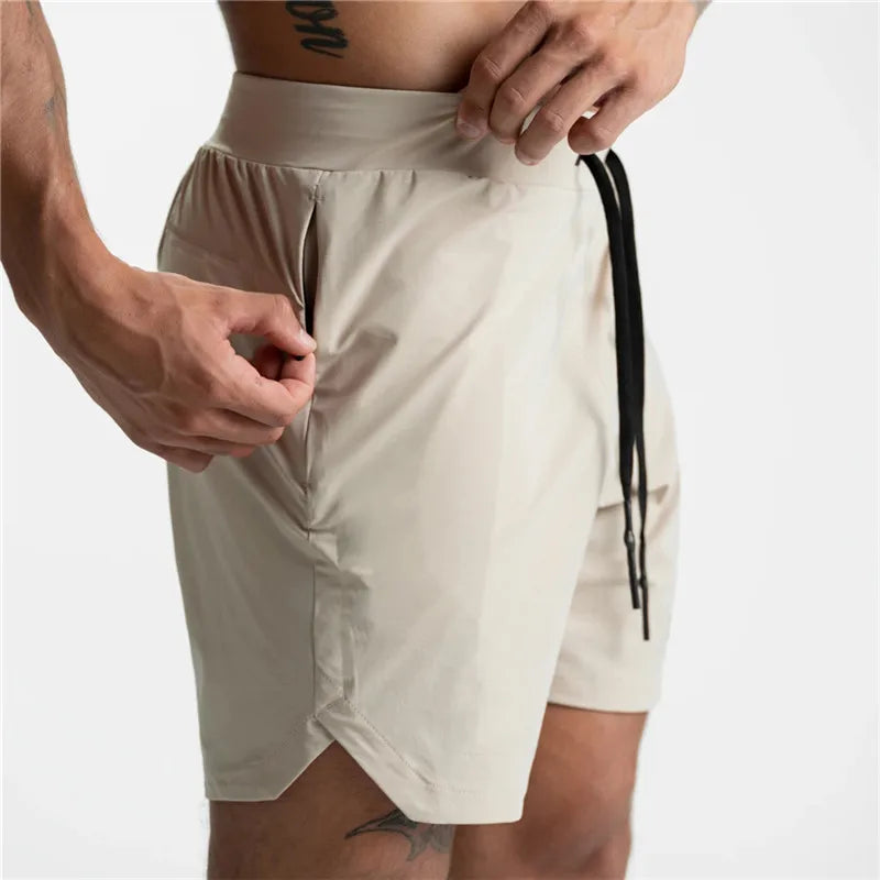 Short Sport Homme Multi-Poches Séchage Rapide – Running, Jogging & Gym Été | Léger & Respirant | Fitness & Musculation